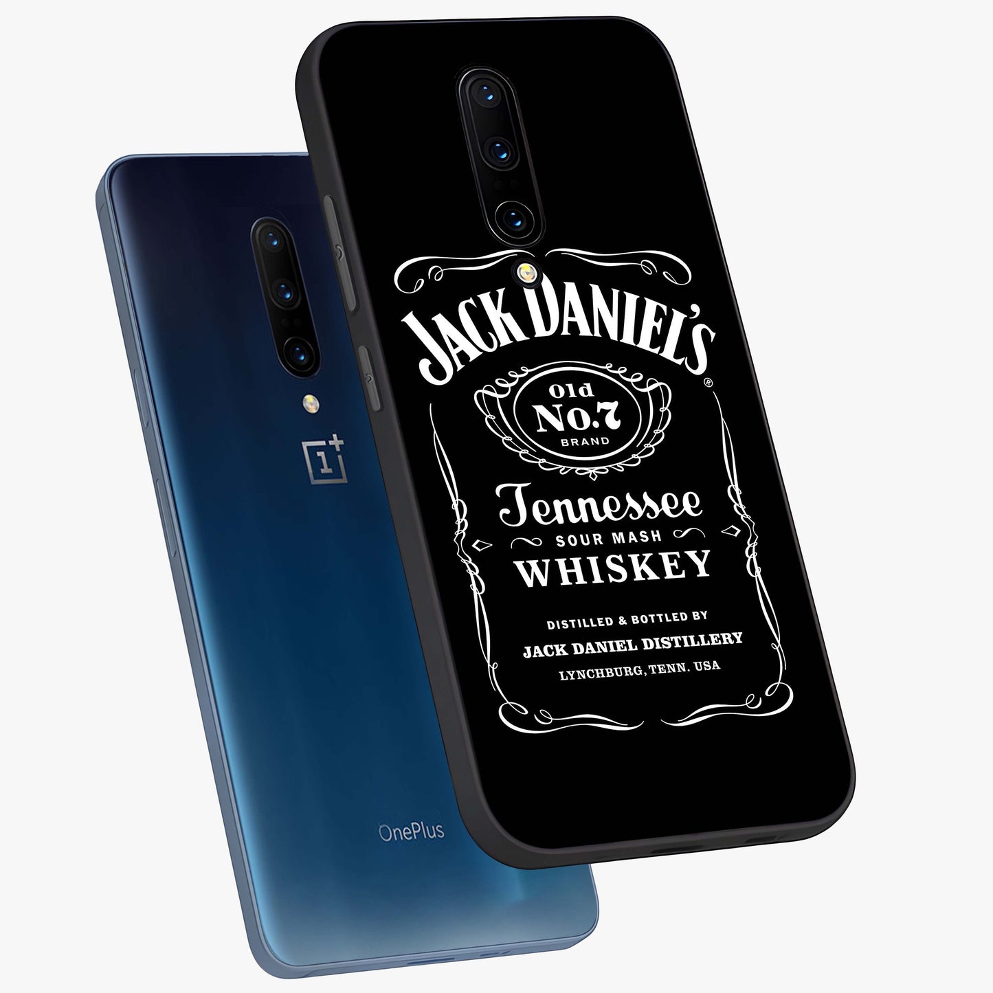 Vintage Whiskey Heritage Glass Case displayed in angled mockup highlighting retro beverage themed design with heritage aesthetic.