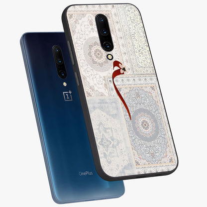 White Aesthetic Bow Glass Case displayed in angled mockup highlighting clean bow design with soft aesthetic style.