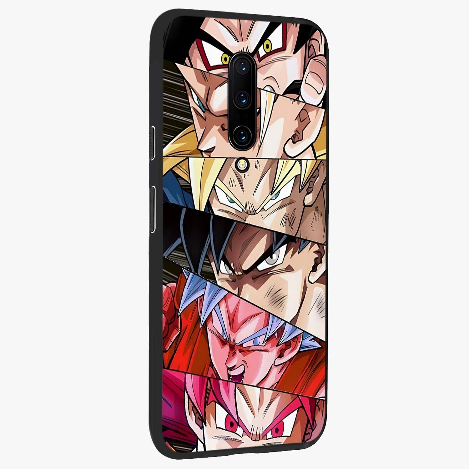 Anime Character Glass Case upright view showcasing expressive anime artwork with bold graphic style.