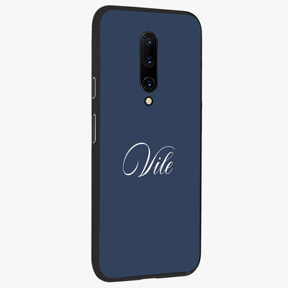 Blue Vintage Floral Pattern Glass Case displayed in angled mockup highlighting classic blue floral pattern and retro aesthetic design.