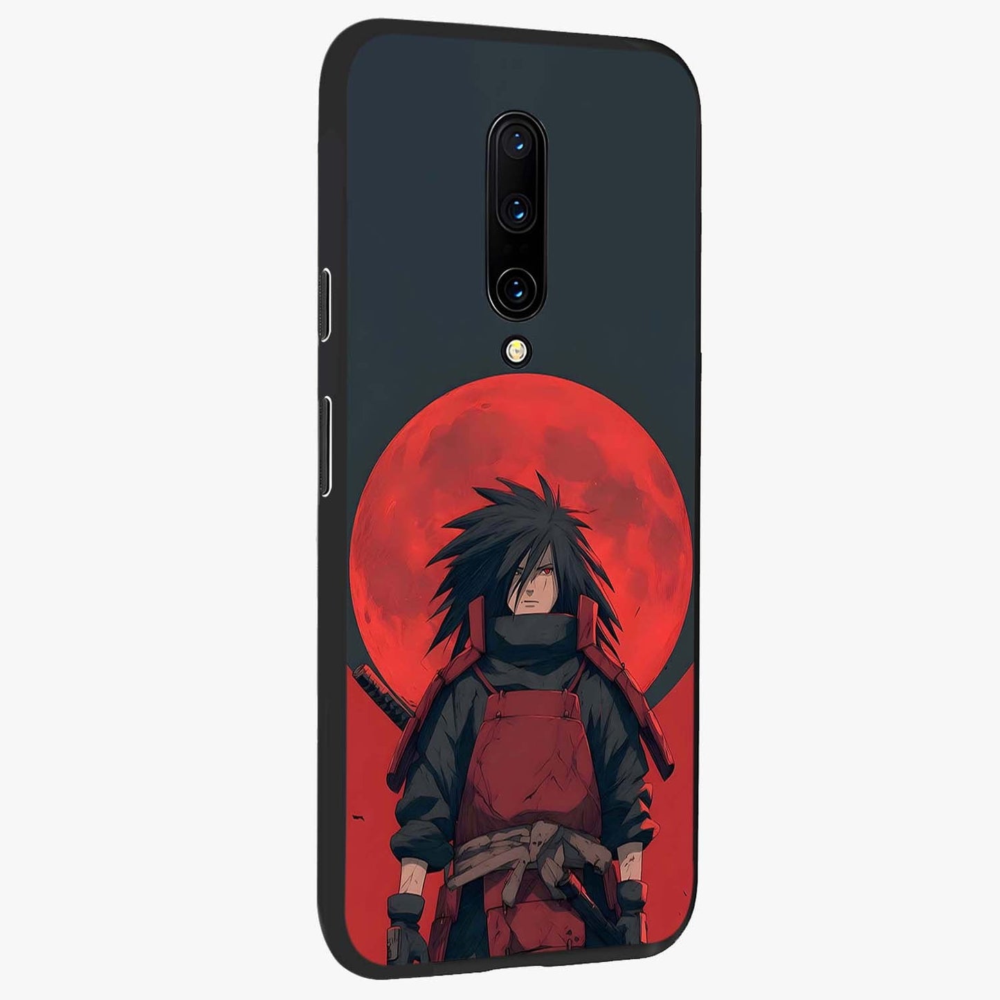Crimson Moon Warlord Glass Case upright view showcasing powerful warlord artwork with dark celestial theme.