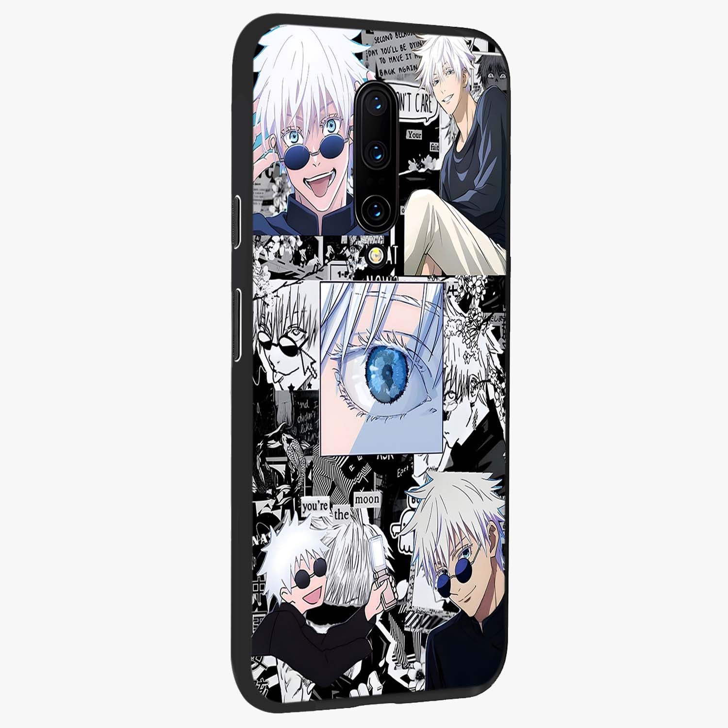 Infinity Sorcerer Chaos Glass Case upright view showcasing dramatic sorcerer artwork with chaotic mystical theme.