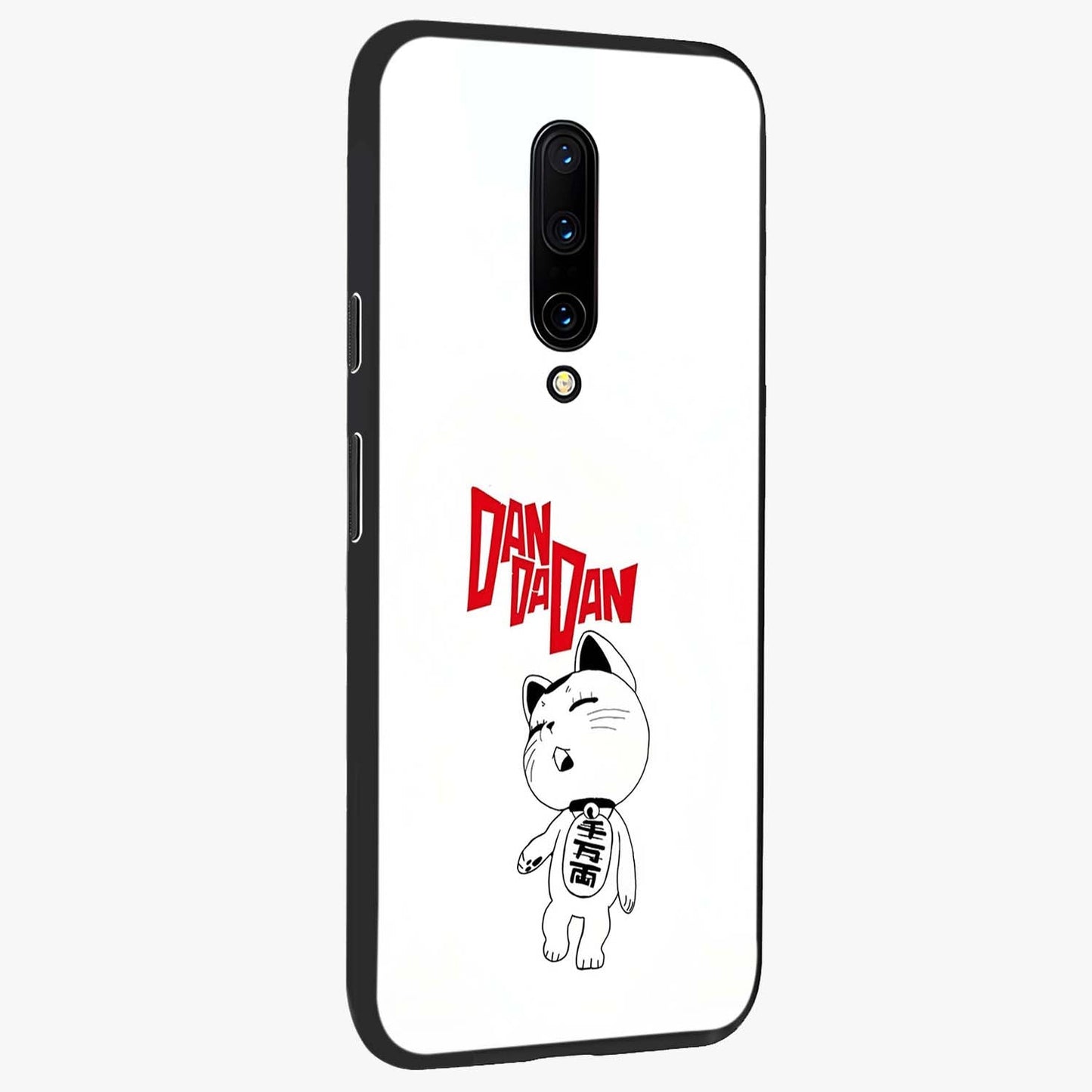 Playful Spirit Charm Glass Case upright view showcasing vibrant charm artwork with fun artistic theme.