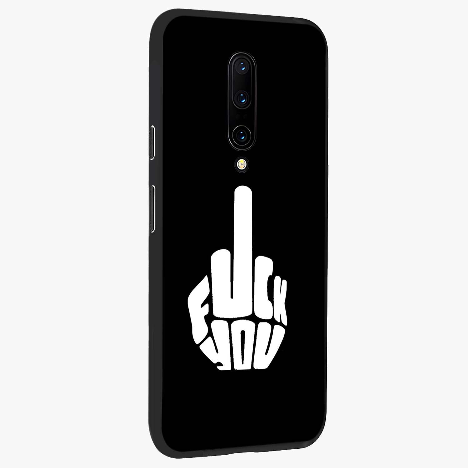 Rebel Mode On Glass Case upright view showcasing striking statement artwork with bold rebellious theme.