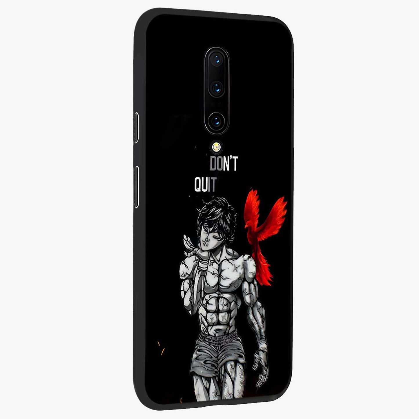 Rise Beyond Limits Glass Case upright view showcasing powerful inspirational artwork with uplifting theme.