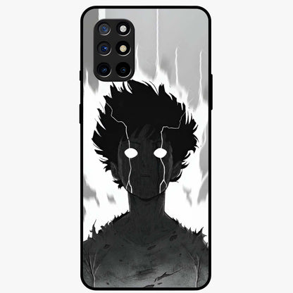 Awakened Inner Rage Glass Case showing flat back view with intense artistic artwork and glossy glass finish.