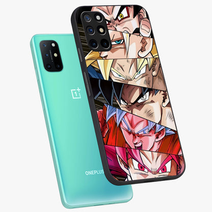Anime Character Glass Case displayed in angled mockup highlighting colorful anime character illustration.