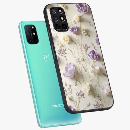 Lilac Breeze Harmony Glass Case displayed in angled mockup highlighting calm lilac breeze design with soothing aesthetic style.