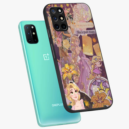 Magical Tangled Dream Glass Case displayed in angled mockup highlighting whimsical fantasy design with magical aesthetic.