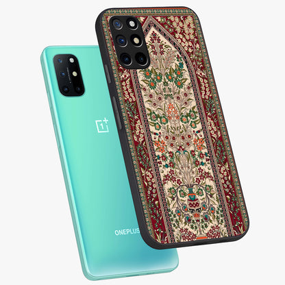 Persian Inspired Glass Case displayed in angled mockup highlighting intricate traditional design with elegant cultural aesthetic.