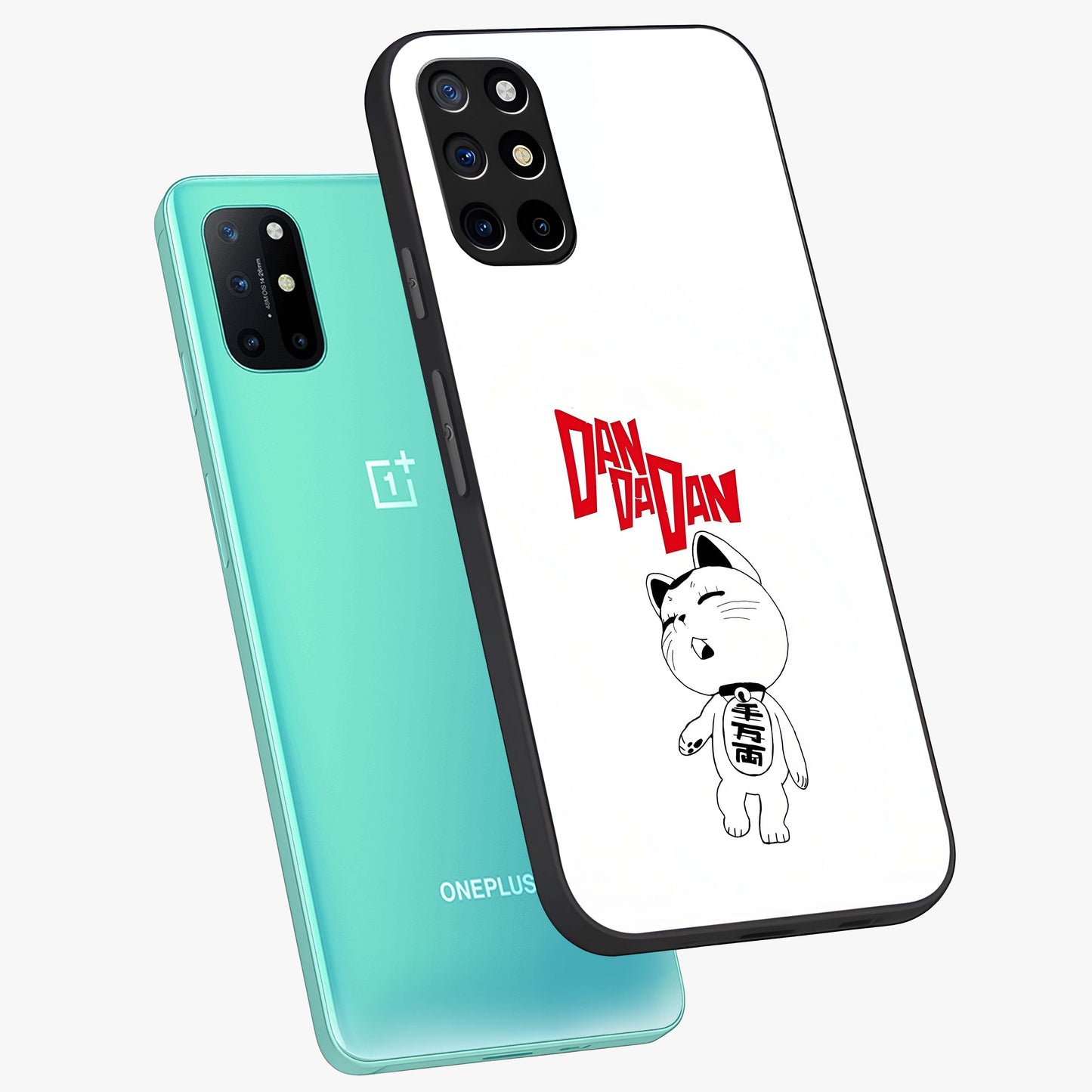 Playful Spirit Charm Glass Case displayed in angled mockup highlighting lively decorative design with playful aesthetic style.