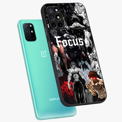 Relentless Power Focus Glass Case displayed in angled mockup highlighting bold statement design with modern aesthetic style.