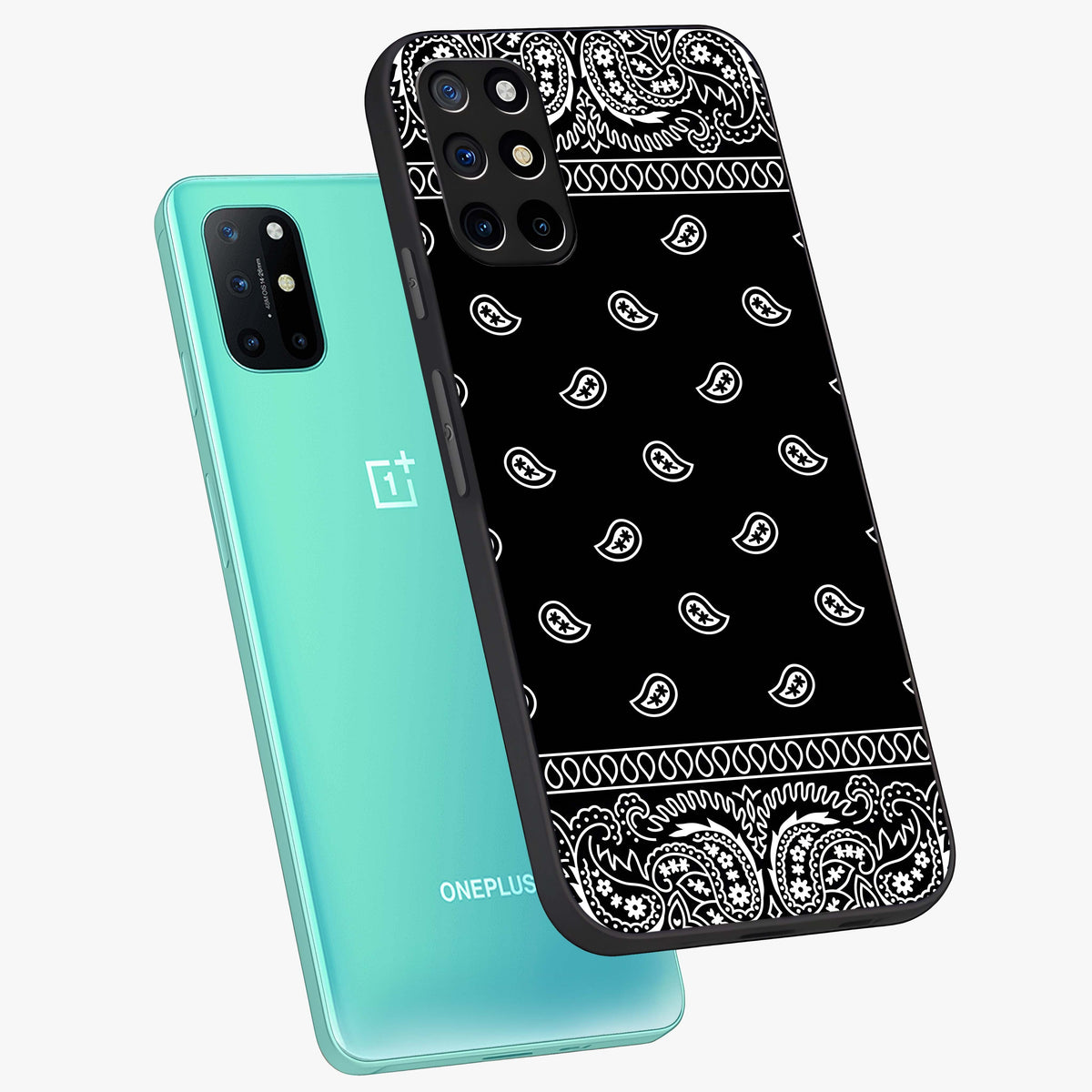 Retro Rebel Threads Glass Case displayed in angled mockup highlighting retro inspired graphic design with rebellious aesthetic.