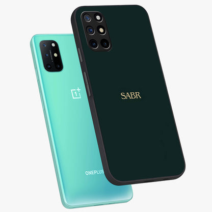 Sabr Minimal Patience Glass Case displayed in angled mockup highlighting simple inspirational design with clean aesthetic style.
