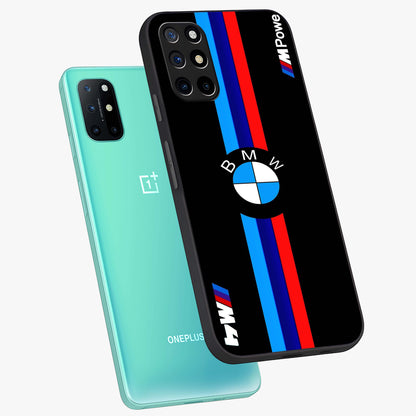 Turbo BMW Beast Glass Case displayed in angled mockup highlighting sleek racing car design with bold automotive aesthetic.