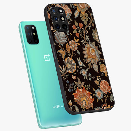 Vintage Floral Dream Glass Case displayed in angled mockup highlighting elegant vintage flower design with soft aesthetic style.