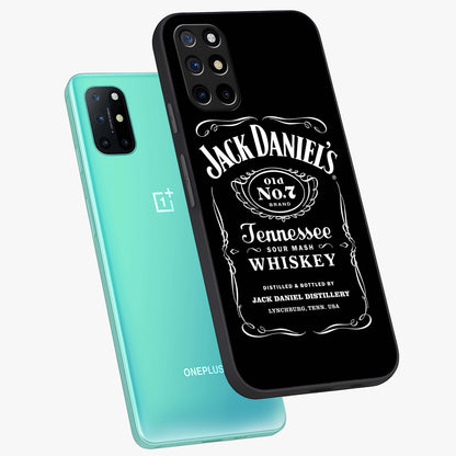 Vintage Whiskey Heritage Glass Case displayed in angled mockup highlighting retro beverage themed design with heritage aesthetic.