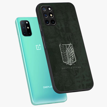 Wings Of Freedom Glass Case displayed in angled mockup highlighting graceful wing design with inspirational aesthetic.