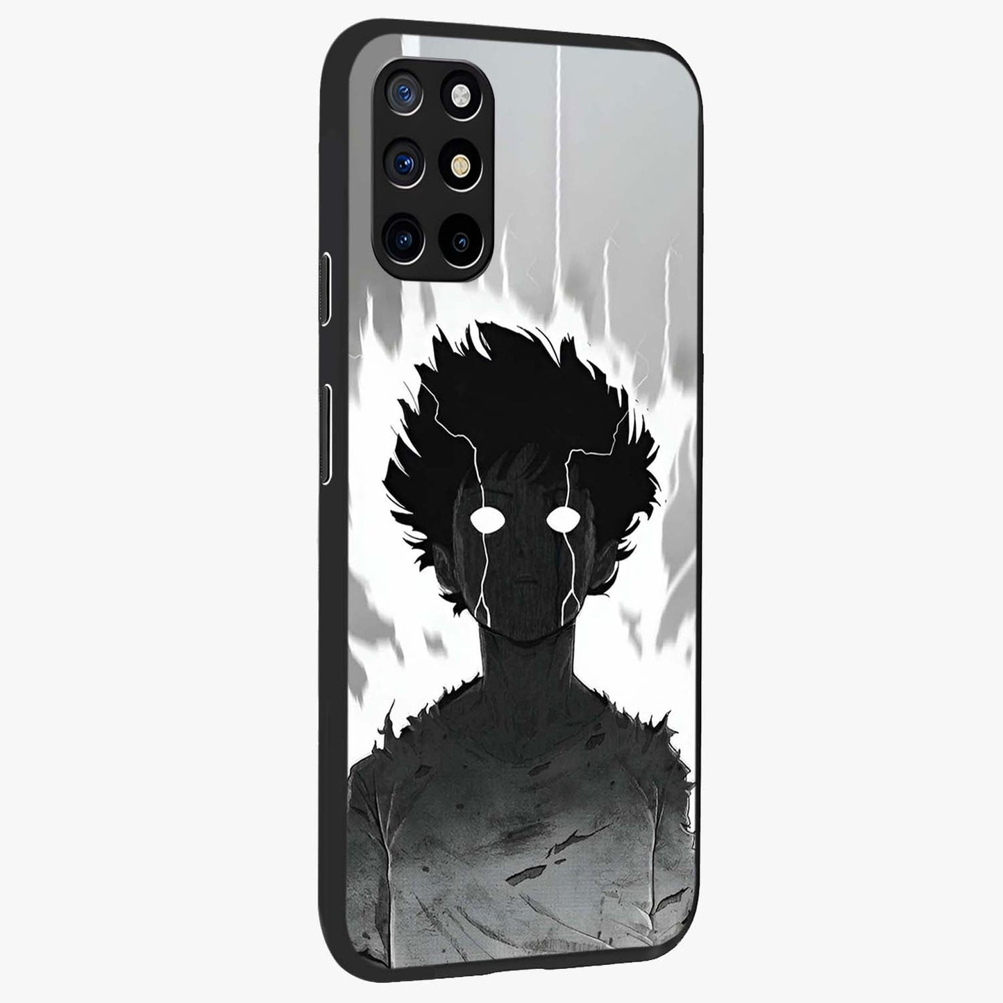 Awakened Inner Rage Glass Case upright view showcasing dramatic artwork with strong expressive aesthetic.