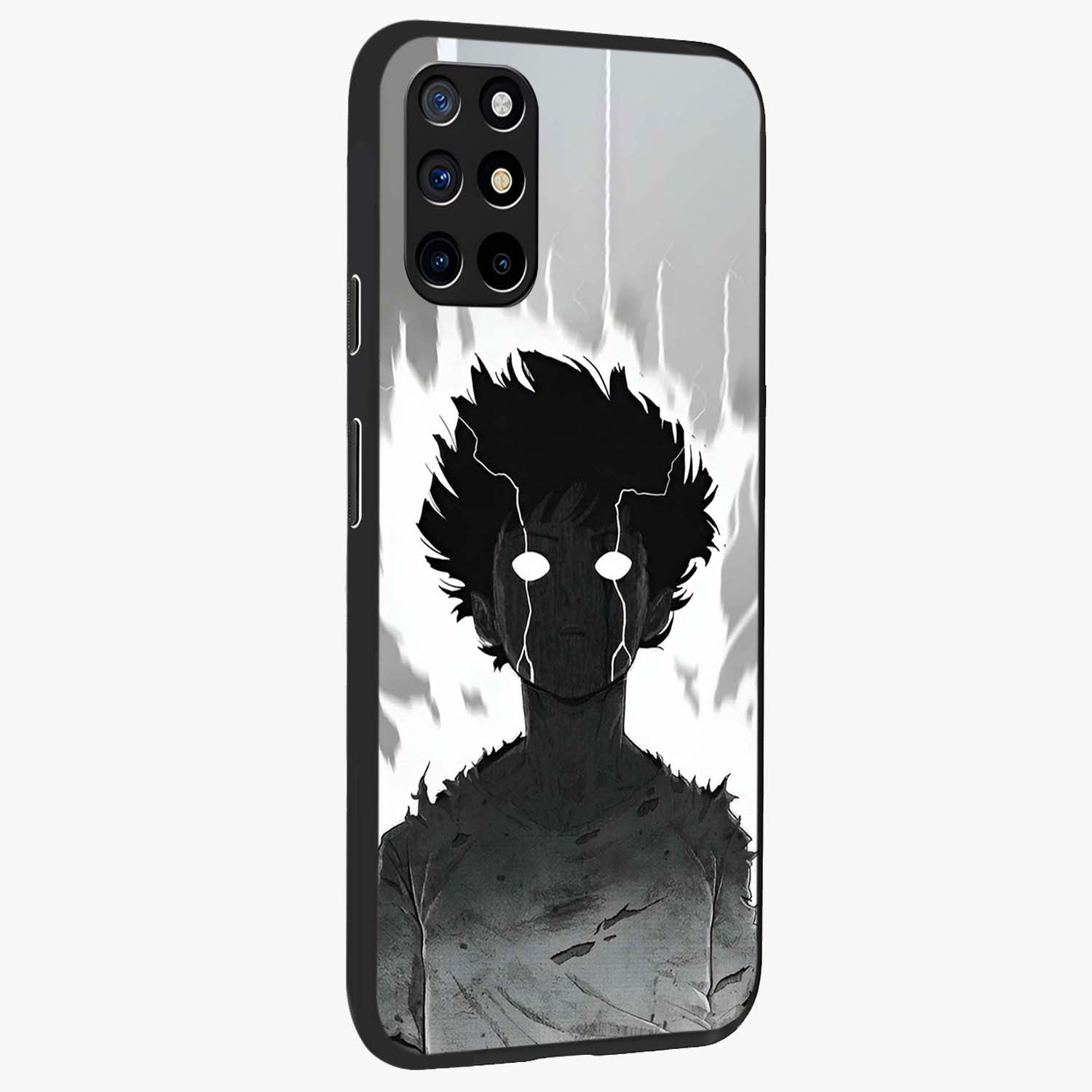 Awakened Inner Rage Glass Case upright view showcasing dramatic artwork with strong expressive aesthetic.