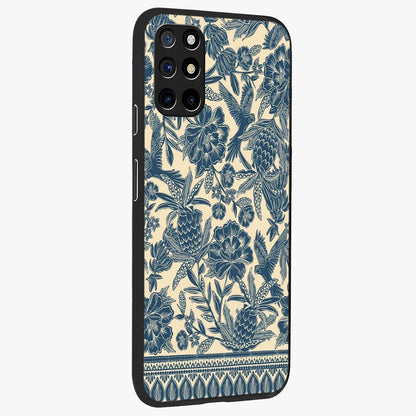 Heirloom Wild Bloom Glass Case upright view showcasing delicate wildflower artwork with timeless floral theme.