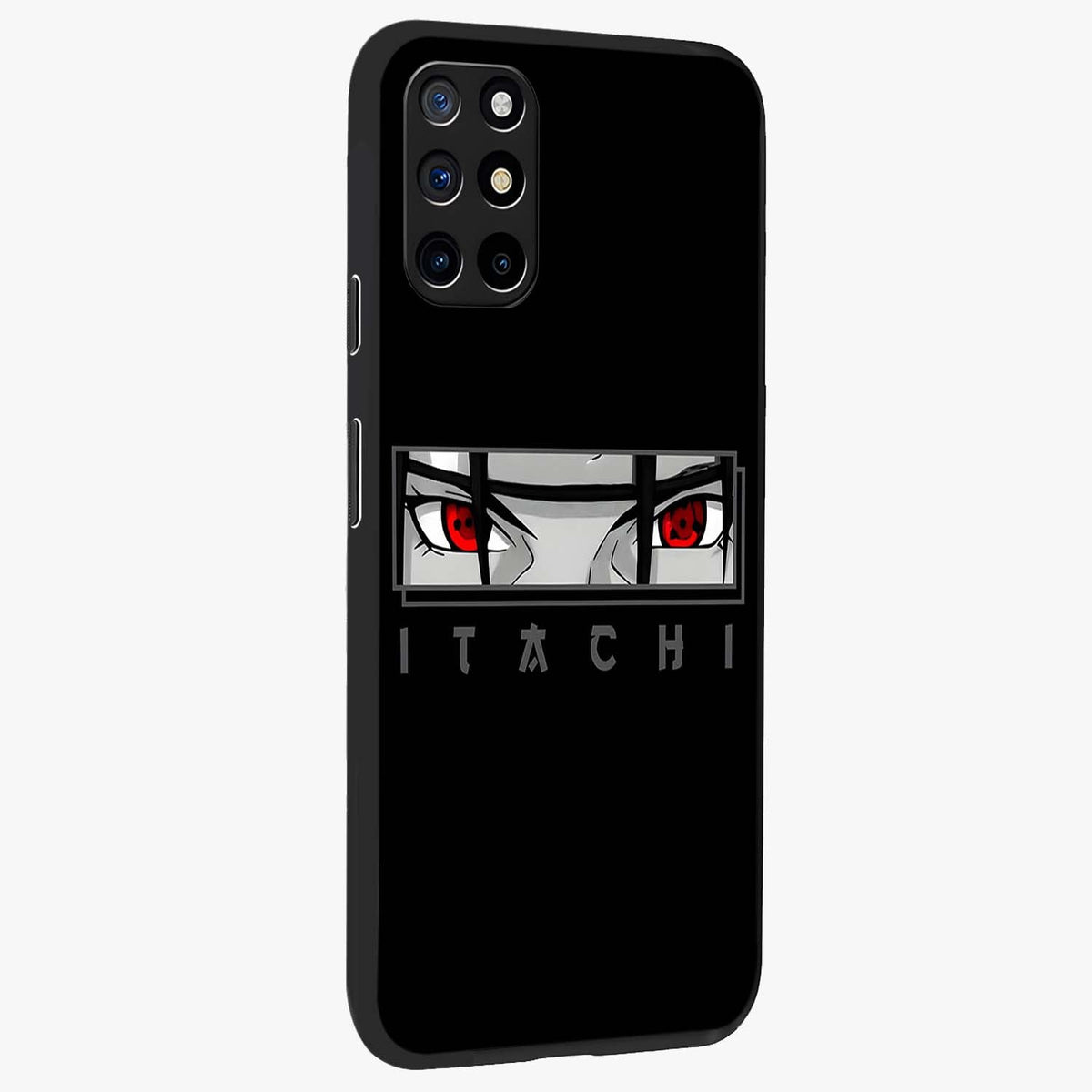 Scarlet Gaze Dominance Glass Case upright view showcasing powerful dramatic artwork with dominant artistic theme.