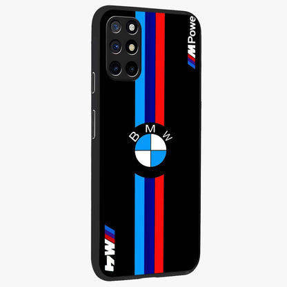 Turbo BMW Beast Glass Case upright view showcasing powerful car artwork with modern motorsport theme.