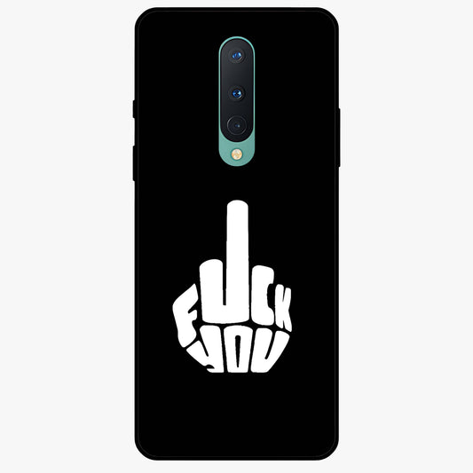 Rebel Mode On Glass Case showing flat back view with bold rebellious typography artwork and glossy glass finish.