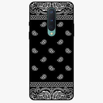 Retro Rebel Threads Glass Case showing flat back view with vintage street style artwork and glossy glass finish.