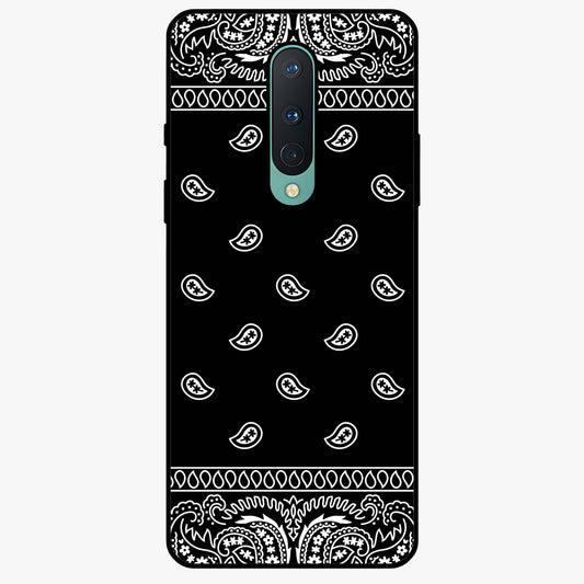 Retro Rebel Threads Glass Case showing flat back view with vintage street style artwork and glossy glass finish.