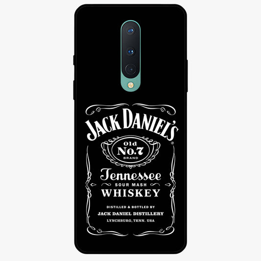 Vintage Whiskey Heritage Glass Case showing flat back view with classic whiskey inspired artwork and glossy glass finish.