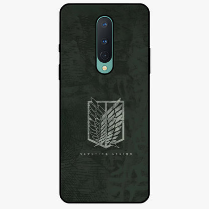 Wings Of Freedom Glass Case showing flat back view with symbolic wings artwork and glossy glass finish.