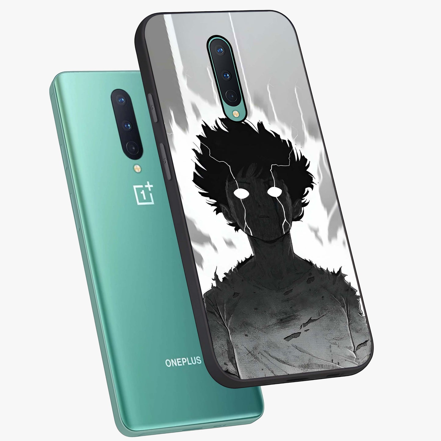 Awakened Inner Rage Glass Case displayed in angled mockup highlighting powerful graphic design and bold artistic theme.