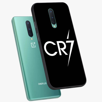 Cr7 Elite Strike Glass Case displayed in angled mockup highlighting powerful sports graphic with bold athletic theme.