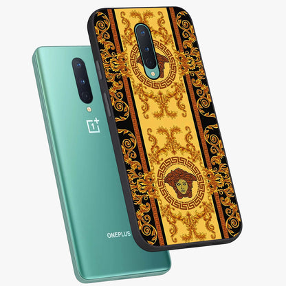 Golden Lotus Glow Glass Case displayed in angled mockup highlighting radiant lotus illustration with spiritual aesthetic.