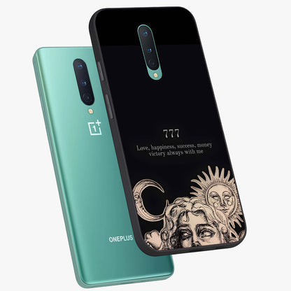 Mystic Victory Aura Glass Case displayed in angled mockup highlighting energetic aura design with bold mystical aesthetic.