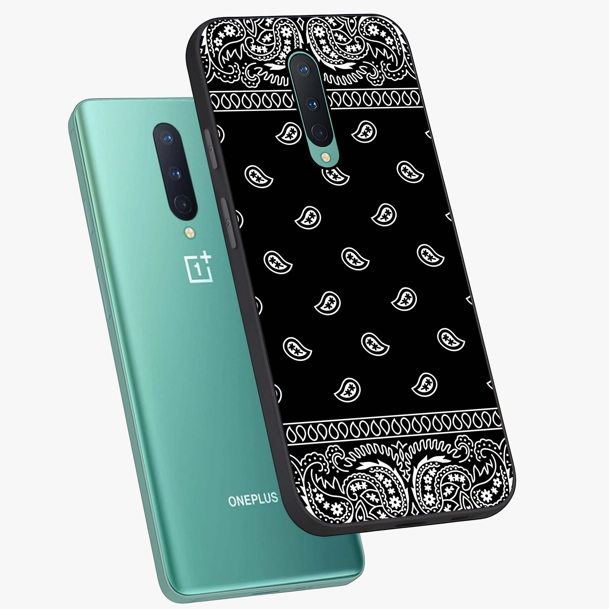 Retro Rebel Threads Glass Case displayed in angled mockup highlighting retro inspired graphic design with rebellious aesthetic.