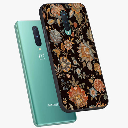 Vintage Floral Dream Glass Case displayed in angled mockup highlighting elegant vintage flower design with soft aesthetic style.