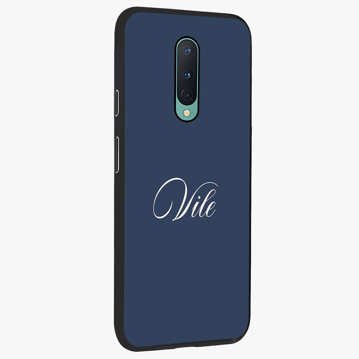 Blue Vintage Floral Pattern Glass Case displayed in angled mockup highlighting classic blue floral pattern and retro aesthetic design.