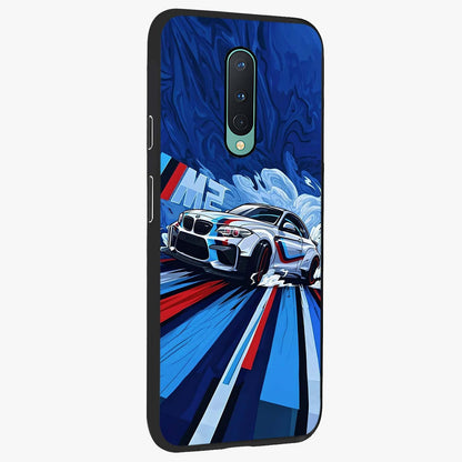Drift Power Rush Glass Case upright view showcasing high speed racing artwork with bold automotive theme.