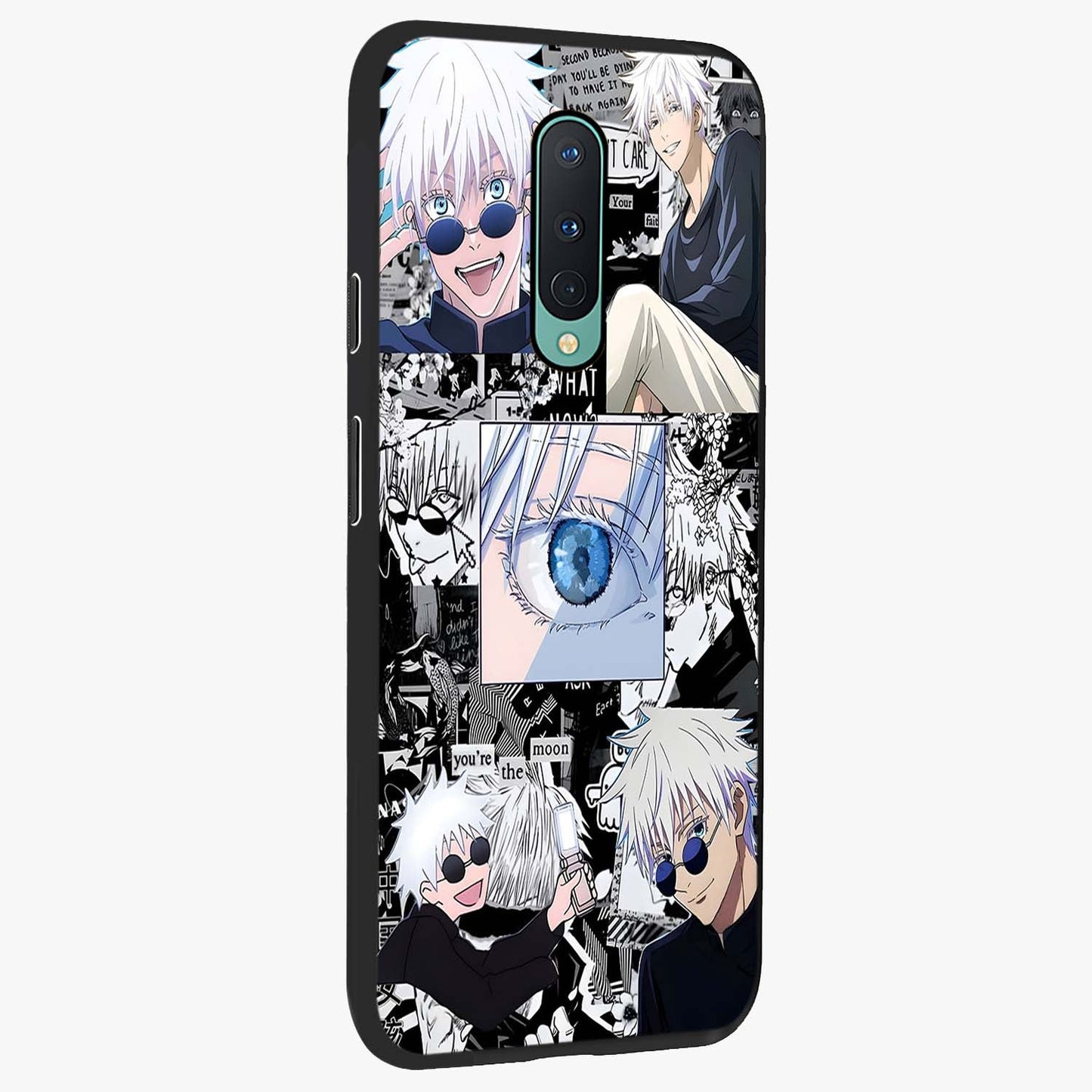 Infinity Sorcerer Chaos Glass Case upright view showcasing dramatic sorcerer artwork with chaotic mystical theme.