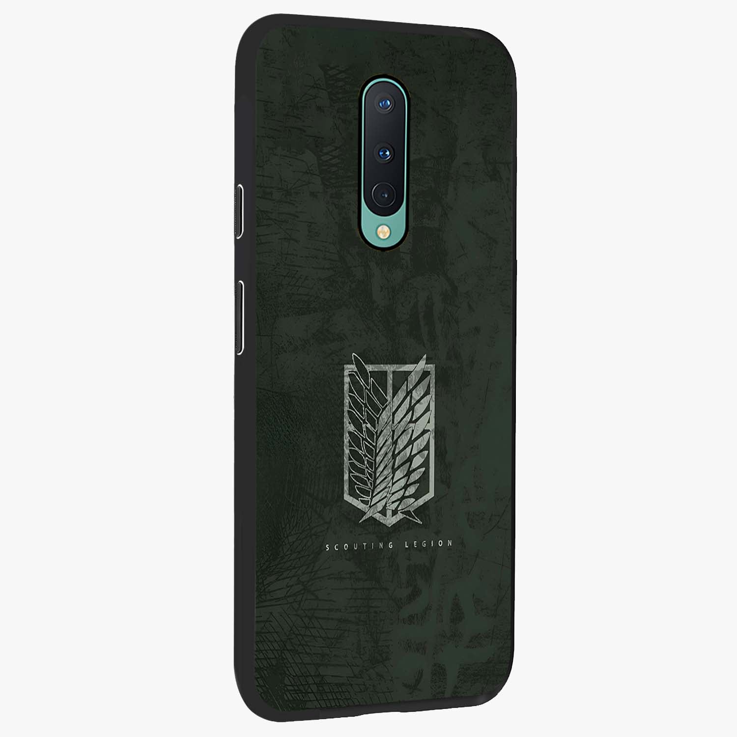 Wings Of Freedom Glass Case upright view showcasing powerful wings artwork with freedom themed design.