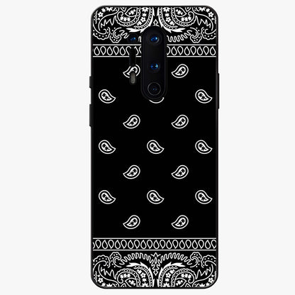 Retro Rebel Threads Glass Case showing flat back view with vintage street style artwork and glossy glass finish.