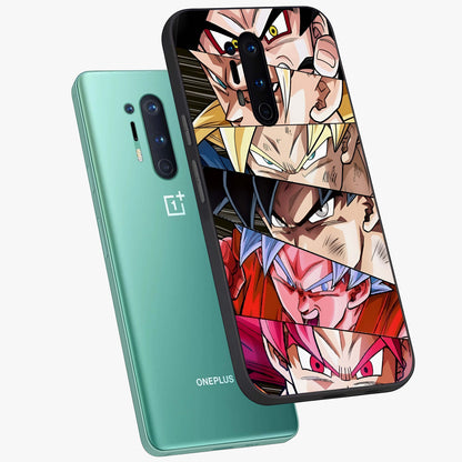 Anime Character Glass Case displayed in angled mockup highlighting colorful anime character illustration.