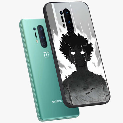 Awakened Inner Rage Glass Case displayed in angled mockup highlighting powerful graphic design and bold artistic theme.