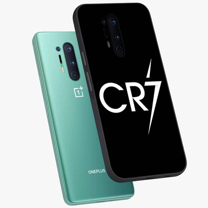 Cr7 Elite Strike Glass Case displayed in angled mockup highlighting powerful sports graphic with bold athletic theme.