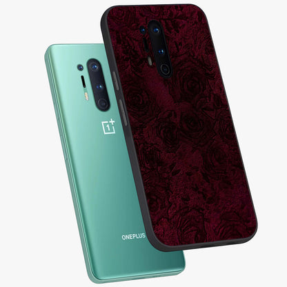Crimson Fade Flow Glass Case displayed in angled mockup highlighting smooth gradient design with modern aesthetic style.
