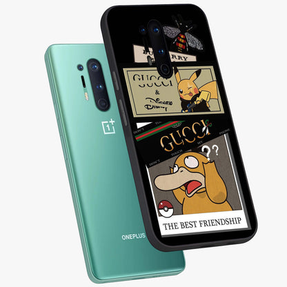 Gucci Play Mashup Glass Case displayed in angled mockup highlighting stylish fashion mashup design with bold aesthetic.