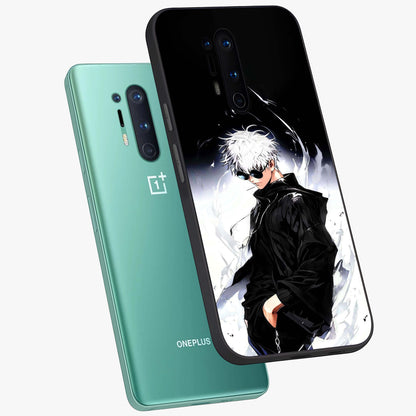 Limitless Shadow King Glass Case displayed in angled mockup highlighting dramatic dark hero design with intense aesthetic.