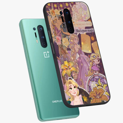Magical Tangled Dream Glass Case displayed in angled mockup highlighting whimsical fantasy design with magical aesthetic.
